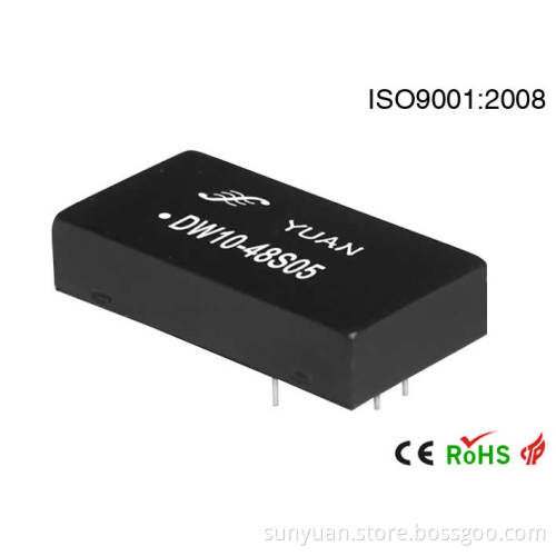 2W-15W DC/DC Converter with CE, RoHS, SGS, ISO9001: 2000 Approval